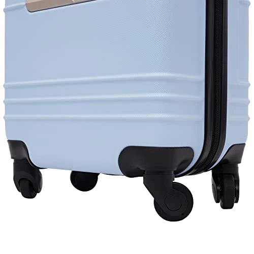 Travelers Club 20" Richmond Spinner Carry-On Luggage, Blue, Inch 7 Travelers Club 20" Richmond Spinner Carry-On Luggage, Blue, Inch - Image 5
