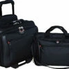 Wenger SwissGear Potomac 2-Pc Business Set With Double Zipper Overnighter Rolling Case And Matching 15.4" Laptop Case 2 Wenger SwissGear Potomac 2-Pc Business Set With Double Zipper Overnighter Rolling Case And Matching 15.4" Laptop Case -TRAVELPRO Sales 41sqBCKhTZL
