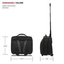Wenger Luggage Granada Pro 15.6-Inch, Black -TRAVELPRO Sales 41srQb2033L