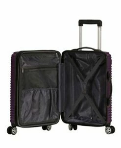 Rockland Star Trail Hardside Spinner Wheel Luggage, Purple, Carry-On 20-Inch -TRAVELPRO Sales 41tLCDO 6vL