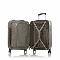 Heys Charge-a-Weigh 2.0 21" Spinner Carry On Luggage (Tan) -TRAVELPRO Sales 41tcZuJkyzL