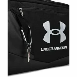 Under Armour Adult Undeniable 5.0 Duffle , Black (001)/Metallic Silver , Medium -TRAVELPRO Sales 41tfXLEvDOL