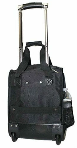 BoardingBlue Rolling Personal Item Under Seat For American, Spirit Frontier Airlines Black W Navy -TRAVELPRO Sales 41uCXFQw2nL