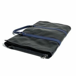 Project 11 Garment Weekender Black Leather With Blue Accents By Hook & Albert -TRAVELPRO Sales 41ueKPkYhDL