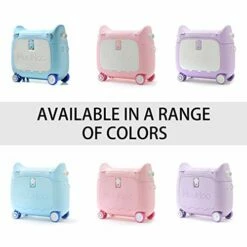 ANIMOR Kids Travel Partner Ride-On Suitcase And Carry-On Luggage, Classic Rolling Luggage (Penguin Blue) -TRAVELPRO Sales 41uxInS05 L