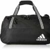 Adidas Women's Squad Duffel Bag, Black/White, One Size
