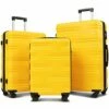 Flieks Luggage Sets TSSA 3 Piece Spinner Suitcase Lightweight 20 24 28 Inch (Yellow) -TRAVELPRO Sales 41ve6YjMg2L