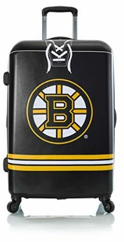 Heys America NHL Officially Licensed Wheeled Luggage (Boston Bruins, 26-Inch) -TRAVELPRO Sales 41veI0ANszL