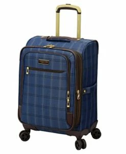 London Fog Brentwood II 4 Piece Set (with Under The Seat Bag), Blue Window Pane 23 London Fog Brentwood II 4 Piece Set (with Under The Seat Bag), Blue Window Pane -TRAVELPRO Sales 41wQCD 7OaL