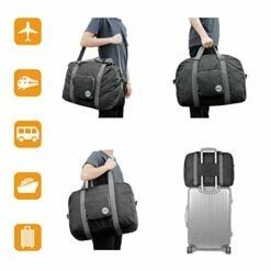 Wandf Foldable Travel Duffel Bag Luggage Sports Gym Water Resistant Nylon, Black -TRAVELPRO Sales 41wUqA3 90L