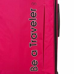 Cloe Checked Large 28 Inch Water-Resistant Luggage With 360º-spinner Wheels In Magenta Color -TRAVELPRO Sales 41wbwSlWrLS