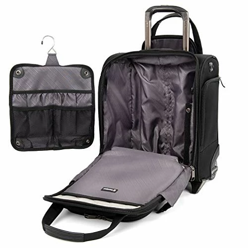Travelpro Crew Versapack Rolling Underseat Carry-on, Jet Black 8 Travelpro Crew Versapack Rolling Underseat Carry-on, Jet Black - Image 6