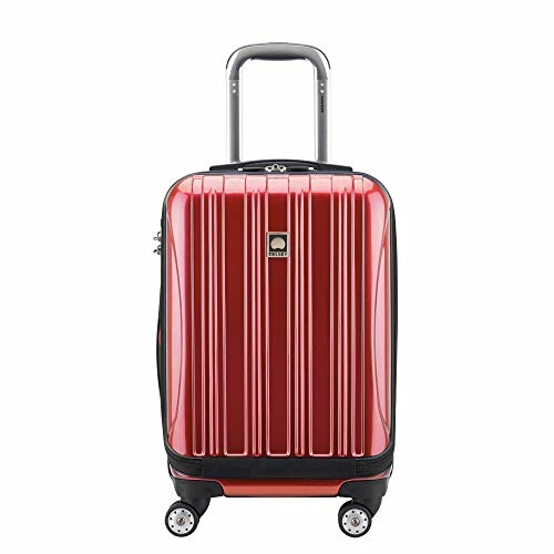 DELSEY Paris Helium Aero Hardside Expandable Luggage With Spinner Wheels, Brick Red, Carry-On 19 Inch 3 DELSEY Paris Helium Aero Hardside Expandable Luggage With Spinner Wheels, Brick Red, Carry-On 19 Inch