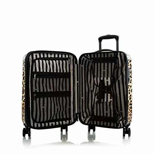 Heys America Black Leopard 21-Inch Hardside Carry-On Spinner (Brown Leopard) 6 Heys America Black Leopard 21-Inch Hardside Carry-On Spinner (Brown Leopard) - Image 4