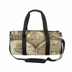 OuLian Duffel Bag Vintage Map Wallpapers - Cave Women Garment Gym Tote Bag Best Sports Bag For Boys -TRAVELPRO Sales 41ycSfJrrDL