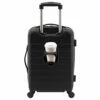 Wrangler Smart Luggage Set With Cup Holder And USB Port, Black, 20-Inch Carry-On -TRAVELPRO Sales 41ygEfoQCXL