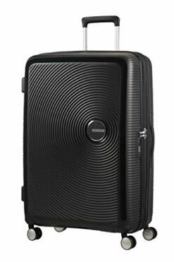 American Tourister [amerikantu-risuta-] Sound Box Saundobokkusu Suitcase Spinner 77 cm Free Reloaned Fiduciary Size Ekisupandaburu Function Guaranteed 97.0l 77 cm 4.2kg G 01003  - Black -