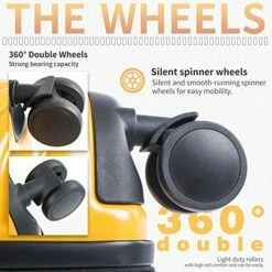 Coolife Luggage 3 Piece Sets PC+ABS Spinner Suitcase Carry On Fashion (Dark Green, One_Size) 12 Coolife Luggage 3 Piece Sets PC+ABS Spinner Suitcase Carry On Fashion (Dark Green, One_Size) -TRAVELPRO Sales 51 A7vbDoL