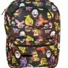 Five Nights At Freddy's Characters 16in Allover Print Backpack Bookbag