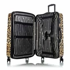 Heys America Black Leopard 3-Piece Hardside Spinner Luggage Set (Brown Leopard) -TRAVELPRO Sales 51345jKmYmL