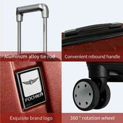 3 Piece Hardshell Luggage Set, Expandable Lightweight Suitcase Sets With Spinner Wheels, TSA Lock (20/24/28 Inch), Red -TRAVELPRO Sales 513S2yBK1ML