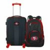 Denco NFL San Francisco 49ers 2-Piece Luggage Set , BLACK, 21" -TRAVELPRO Sales 514IOxPU93L