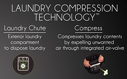 Genius Pack 20" Carry On Duffle Bag W/Integrated Garment Suiter 10 Genius Pack 20" Carry On Duffle Bag W/Integrated Garment Suiter - Image 8