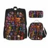 Five Nights At Freddy'S Backpack 3pcs Set Youth Boys Shoulder Bag Girls Bookbag With Lunch Bog Pencil Case Teens -TRAVELPRO Sales 515MVf4cZ6S