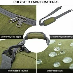 CAMEL CROWN 100L Extra Large Duffle Bag Travel Bag Lightweight Foldable Luggage For Outdoor Camping -TRAVELPRO Sales 515jamNHV2L