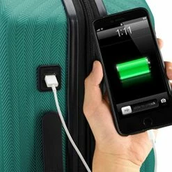 Traveler's Choice Dana Point Hardside Expandable Luggage Set, Spruce, 2-Piece -TRAVELPRO Sales 515kB1TBZEL