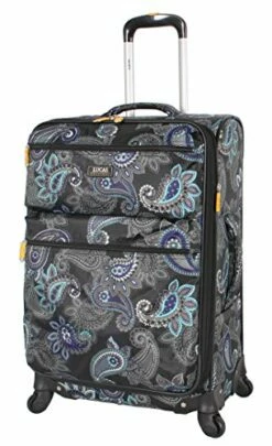 Lucas Designer Luggage Collection - 3 Piece Softside Expandable Ultra Lightweight Spinner Suitcase Set - Travel Set Includes 20 Inch Carry On, 24 Inch & 28 Inch Checked Suitcases (Diva) -TRAVELPRO Sales 516aFRYJtuL 1dd98cb5 b9df 407c 9902 7a16a3d6f784