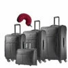 Samsonite Leverage LTE 5 Piece Carry-On Bundle | 20", 25", 29", Wheeled Garment Bag, Travel Pillow -TRAVELPRO Sales 516hi94R2TL