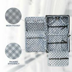 Travelpro Luggage Maxlite 5 22" Lightweight Carry-on Rolling Garment Bag, Suitcase, Black -TRAVELPRO Sales 5171Ifz1rSL 38462fc6 8770 4720 bc4e 2a997e0167c5