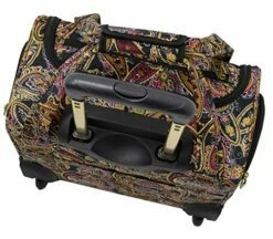 London Fog Cranford 15" Under The Seat Bag, Black Gold Plum Paisley 8 London Fog Cranford 15" Under The Seat Bag, Black Gold Plum Paisley -TRAVELPRO Sales 517QbCfCbkL 92d4451f 2177 4e81 985c 21a81e707571
