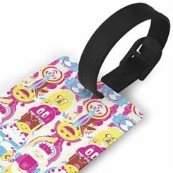 Luggage Tags & Bag Tags, Cartoon Adventure Time Pattern ID Tags For Luggage Baggage Travel -TRAVELPRO Sales 51891U41oPL