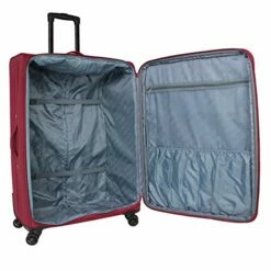 World Traveler Embarque Lightweight 2-PC Carry-On Luggage Set, Burgundy, One_Size -TRAVELPRO Sales 518AdyQYxfL