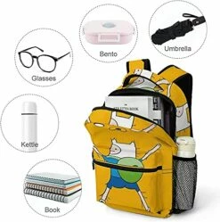 Cartoon Anime Adventure Time Kids School Bags Backpack For Students Bookbag Casual Daypack For Women Men -TRAVELPRO Sales 518JueWbMbS