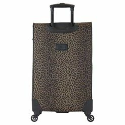American Flyer Animal Print 5-Piece Spinner Luggage Set, Leopard Black -TRAVELPRO Sales 51AfWcazemL