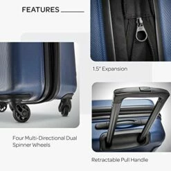 American Tourister Moonlight Hardside Expandable Luggage With Spinner Wheels, Navy, 3-Piece Set (21/24/28) 15 American Tourister Moonlight Hardside Expandable Luggage With Spinner Wheels, Navy, 3-Piece Set (21/24/28) -TRAVELPRO Sales 51BZGhT0btL 0dfb6179 0fdd 4e75 a389 ac1ac1153dd0