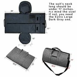 BUG Garment Bags, Convertible Garment Bag With Shoulder Strap, Shoes Compartment, Carry On Travel Suit Bags, 2 In 1 Garment Duffle Bag For Men Women Weekender Bag -TRAVELPRO Sales 51C6gAu5JcL