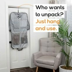 Prottoni 44-Inch Suit Carrier For Travel - Garment Suitcase With Toiletry Bag (Black + Clear Toiletry Bag, 44") 13 Prottoni 44-Inch Suit Carrier For Travel - Garment Suitcase With Toiletry Bag (Black + Clear Toiletry Bag, 44") -TRAVELPRO Sales 51ClaWhrSlL