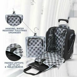Travelpro Maxlite 5-Rolling Underseat Compact Carry-On Bag, Black, 15-Inch 11 Travelpro Maxlite 5-Rolling Underseat Compact Carry-On Bag, Black, 15-Inch -TRAVELPRO Sales 51Crs4QtDKL