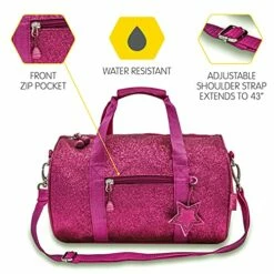 Bixbee Girls' Duffle, Ruby Raspberry -TRAVELPRO Sales 51D7srFOI3S