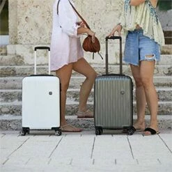 SwissGear 7272 Energie Hardside Expandable Luggage With Spinner Wheels, White, Carry-On 19-Inch 14 SwissGear 7272 Energie Hardside Expandable Luggage With Spinner Wheels, White, Carry-On 19-Inch -TRAVELPRO Sales 51D8p3wS zL