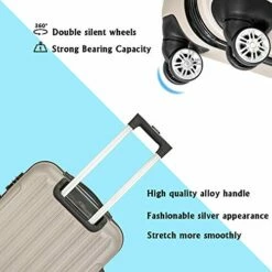 Luggage Set 20" 24" 28" 3 Piece Hardside Suitcase With Spinner Wheel TSA Lock Lightweight Carry On -TRAVELPRO Sales 51FK0v9QTRL