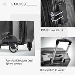 Samsonite Winfield 3 DLX Hardside Expandable Luggage With Spinners, 3-Piece Set (20/25/28), Graphite Grey -TRAVELPRO Sales 51Fc4b7 kDL d7666411 e249 484c a9d5 fed1b2068ac1