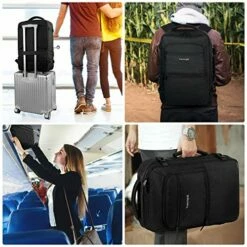 Travel Backpack, 40L Flight Approved Carry On Backpack For Men & Women, Vancropak Expandable Large Luggage Backpack Daypack Water Resistant Lightweight Business Weekender Bag, Black 10 Travel Backpack, 40L Flight Approved Carry On Backpack For Men & Women, Vancropak Expandable Large Luggage Backpack Daypack Water Resistant Lightweight Business Weekender Bag, Black -TRAVELPRO Sales 51FkYMnNW3L