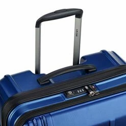 DELSEY Paris 40207982002 Cruise Lite Hardside 2.0 Expandable Luggage, Spinner Wheels, Blue, Checked-Medium 25 Inch -TRAVELPRO Sales 51G3sHzL8SL