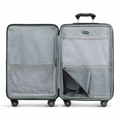 Travelpro Roundtrip Hardside Expandable Luggage, TSA Lock, 8 Spinner Wheels, Hard Shell Polycarbonate Suitcase, Navy, 2-Piece Set (21/25) -TRAVELPRO Sales 51IiHpqnl4L
