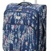 LONDON FOG Cranford Softside Expandable Spinner Luggage, Navy White Floral, 20" 2 LONDON FOG Cranford Softside Expandable Spinner Luggage, Navy White Floral, 20" -TRAVELPRO Sales 51Ik6wFfGlL